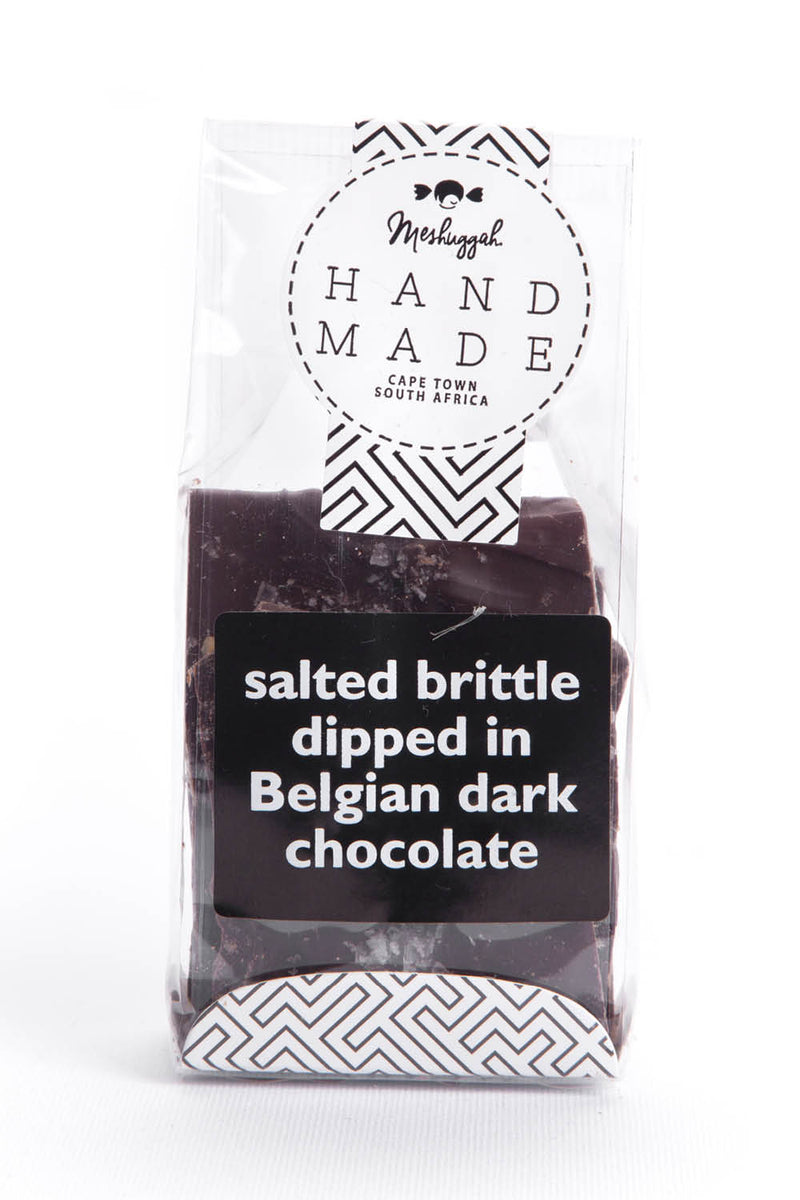 Salted Brittle in Dark Chocolate