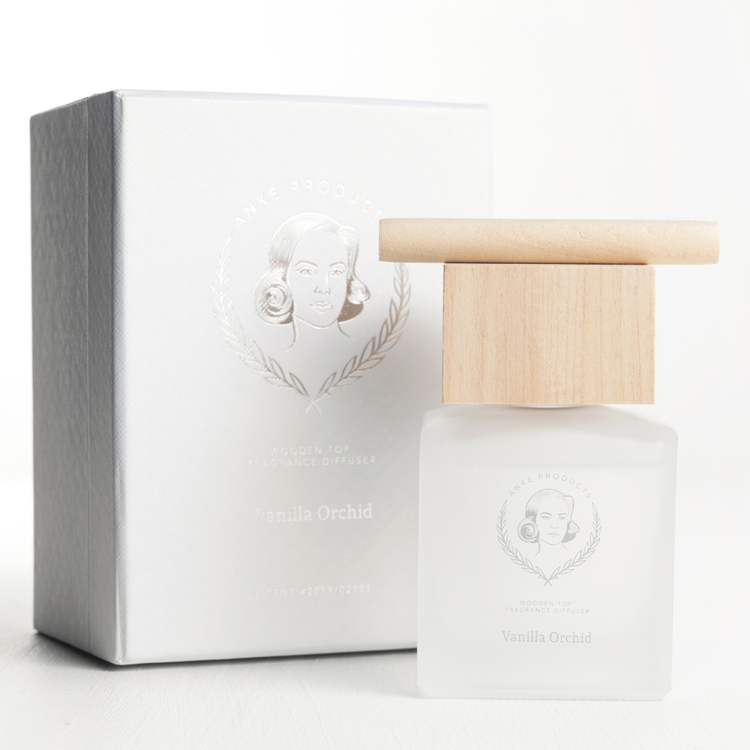 Vanilla Orchid Wooden Top Diffuser