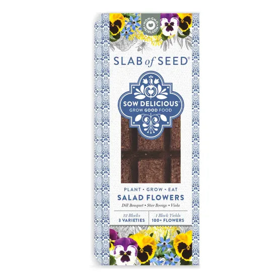 Salad Flowers Planting Chocolate