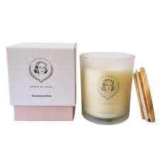 Sandalwood Rose Scented Soy Candle