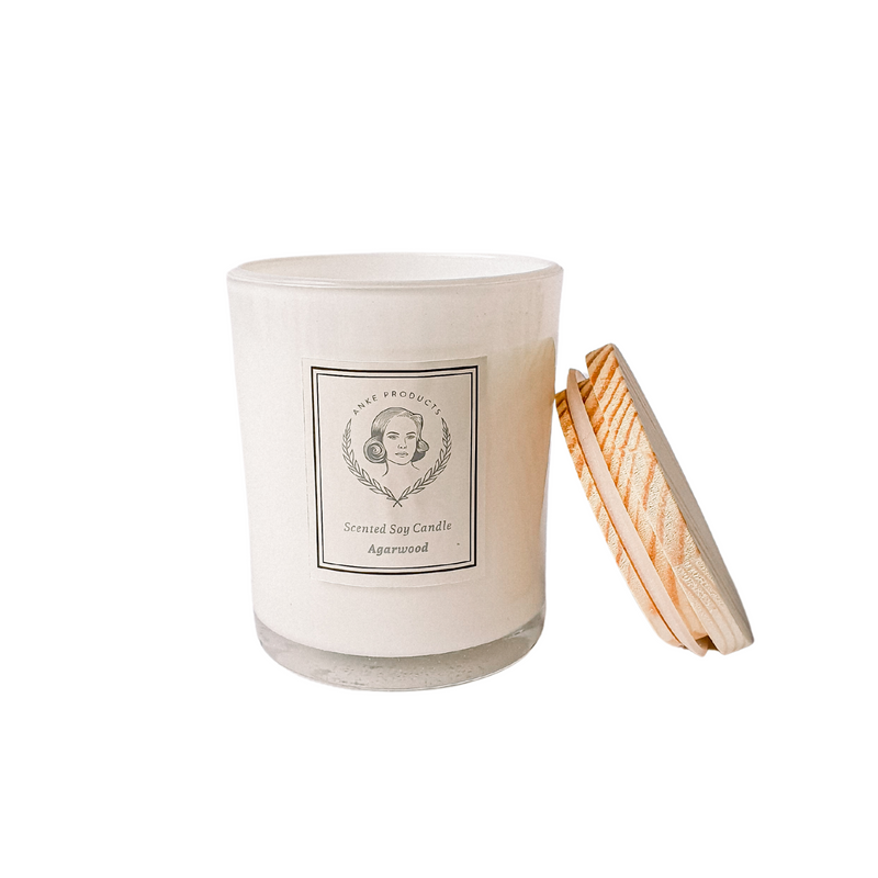 Agarwood Scented Soy Candle