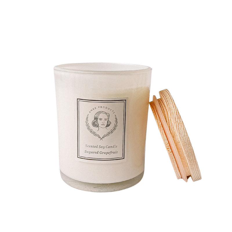 Sugared Grapefruit Scented Soy Candle
