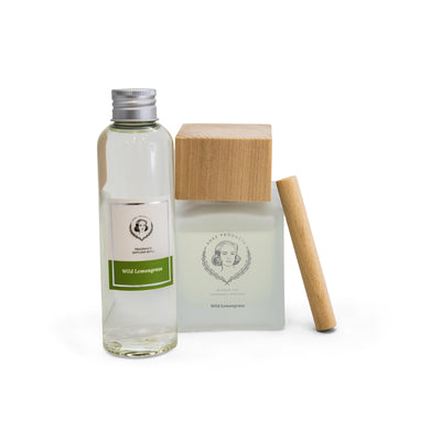 Wild Lemongrass Wooden Top Fragrance Diffuser