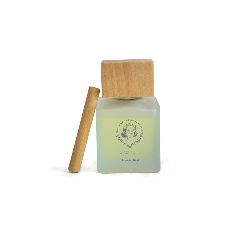 Secret Gardenia Wooden Top Diffuser